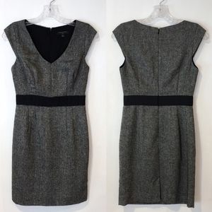Banana Republic  gray wool dress